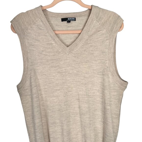 Murano Other - Murano Extra Fine Merino Wool‎ Sweater Vest – Beige (Men’s M)